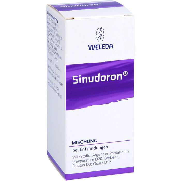 WELEDA Sinudoron Mischung bei Entzündungen, 50 ml Lösung