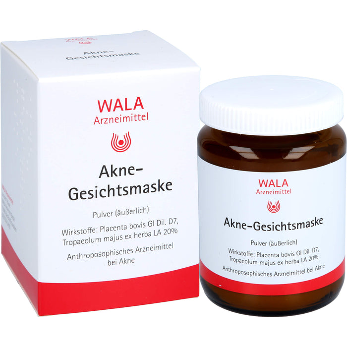 WALA Akne-Gesichtsmaske Pulver, 100 g Pulver