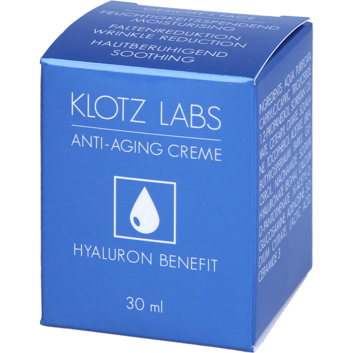 Hyaluron Benefit Creme, 30 ml Crème