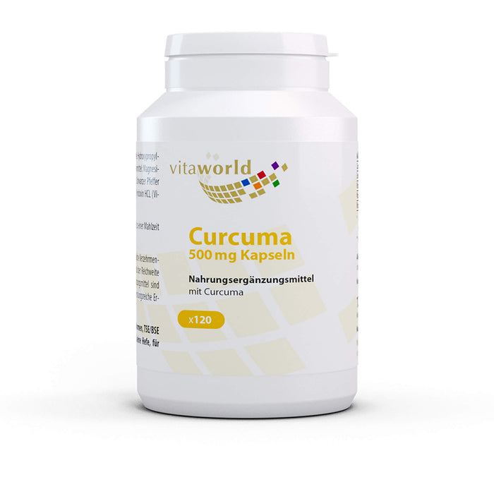 vitaworld Curcuma 500 mg Kapseln, 120 pcs. Capsules