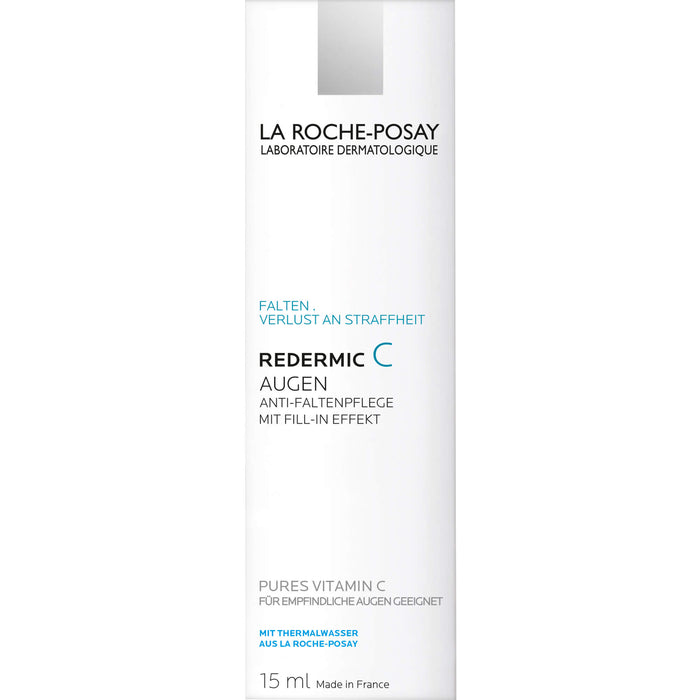 LA ROCHE-POSAY Redermic C Augen Anti-Faltenpflege, 15 ml Cream