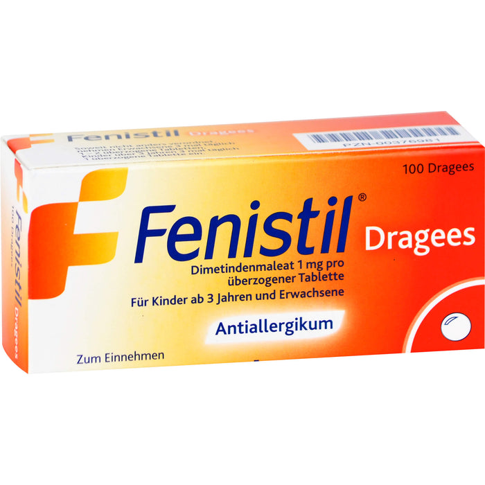 Fenistil Emra Dragees, 100 pcs. Tablets