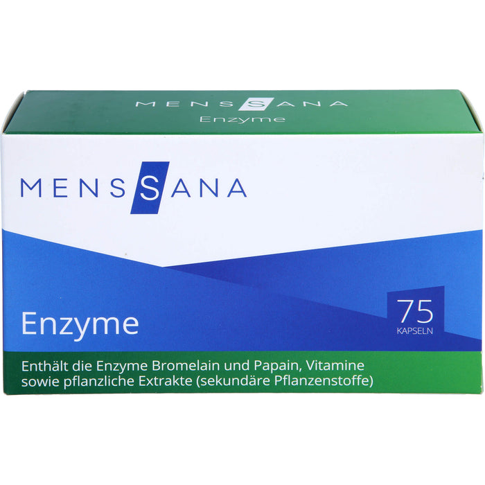 MensSana Enzyme Kapseln, 75 pc Capsules