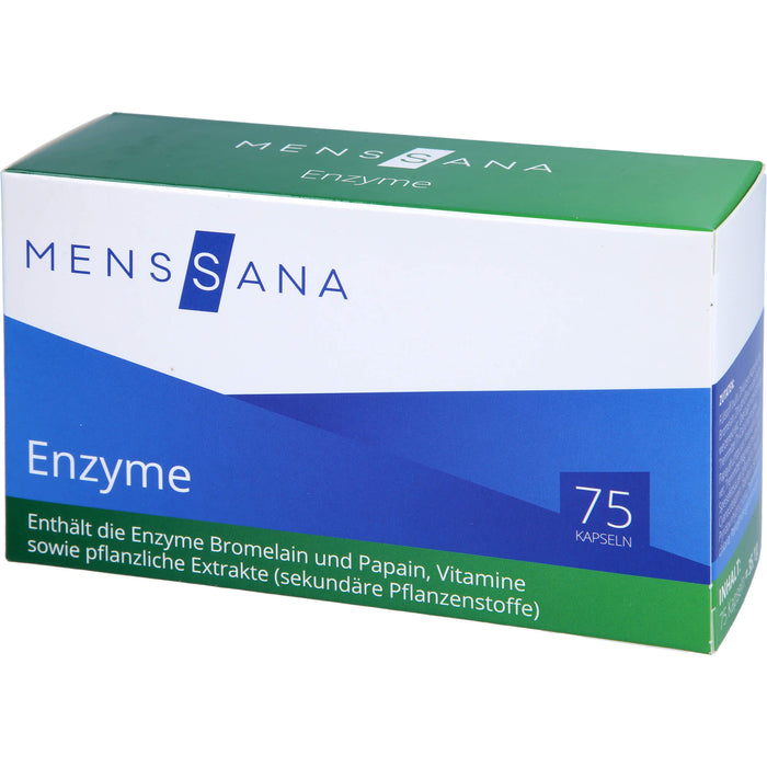 MensSana Enzyme Kapseln, 75 pc Capsules