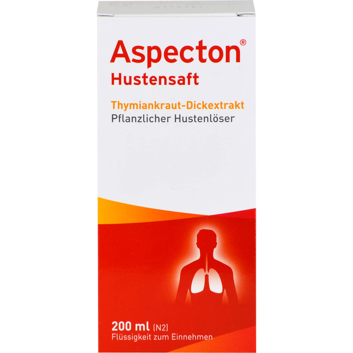 Aspecton Hustensaft, 200 ml Solution