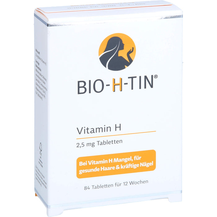 BIO-H-TIN Vitamin H 2,5 mg Tabletten, 84 pcs. Tablets