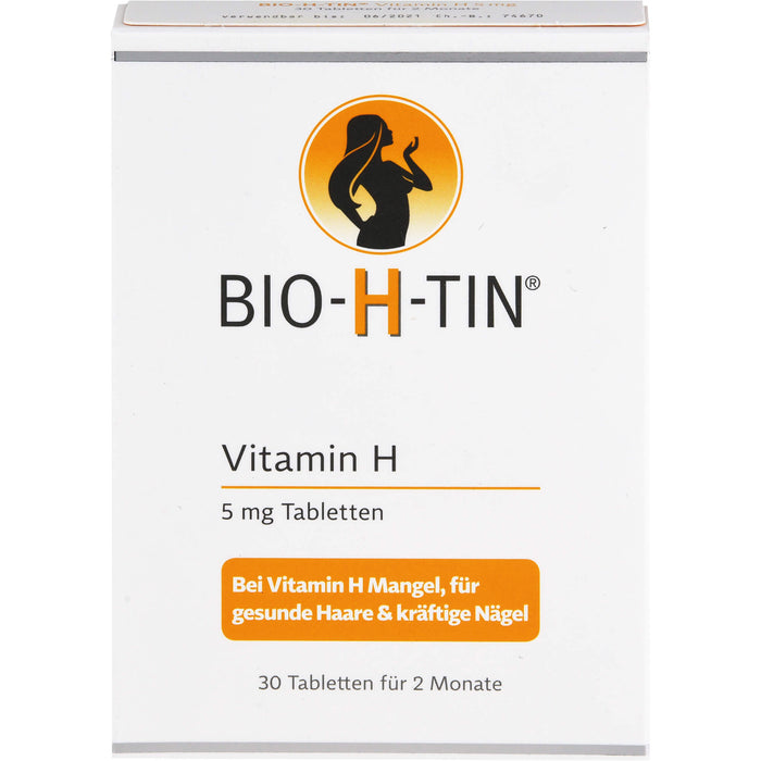 BIO-H-TIN Vitamin H 5 mg Tabletten, 30 pc Tablettes