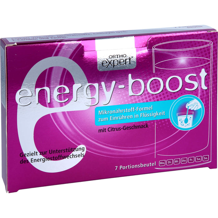 energy-boost Orthoexpert Trinkgranulat, 7X11 g GRA