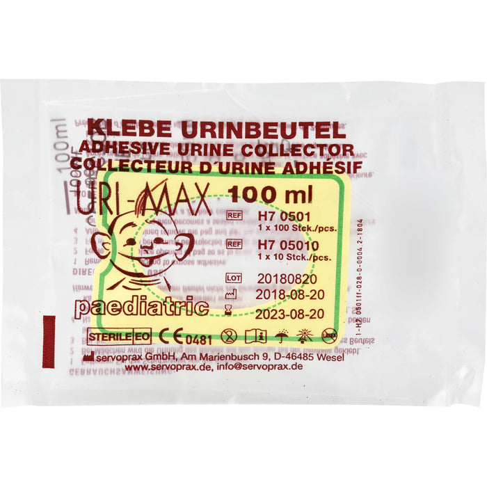 KLEBE URINBEUTEL f. Kinder steril, 1 St BEU