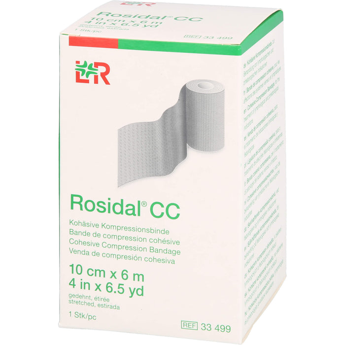 Rosidal CC Kohäsive Kompressionsbinde 10 cm x 6 m, 1 St. Binde