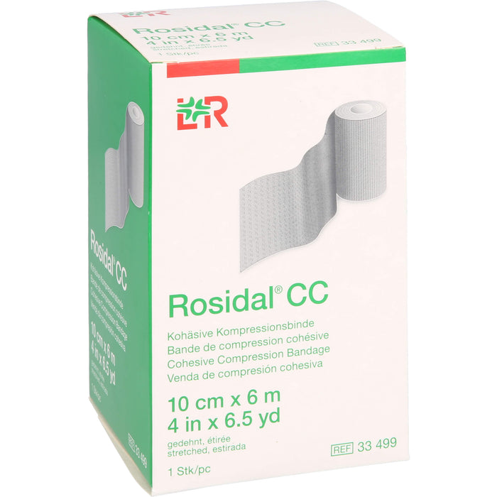 Rosidal CC Kohäsive Kompressionsbinde 10 cm x 6 m, 1 St. Binde