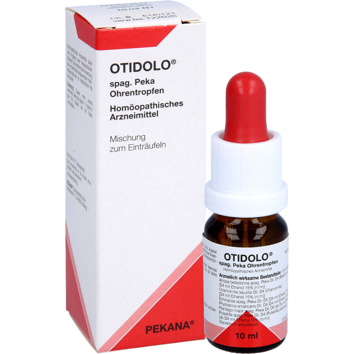 OTIDOLO spag. Peka Ohrentropfen, 10 ml Lösung