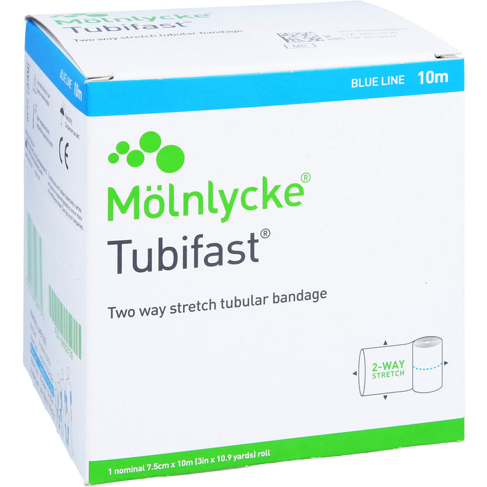 Mölnlycke Tubifast 2-Way Stretch Bandage 7,5 cm x 10 m, 1 pcs. Bandage