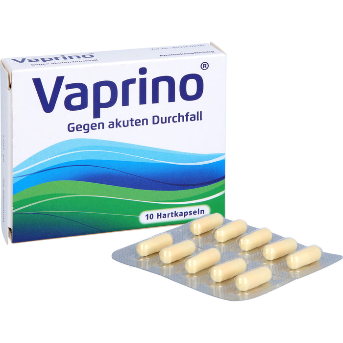 Vaprino Kapseln gegen Durchfall, 10 pcs. Capsules