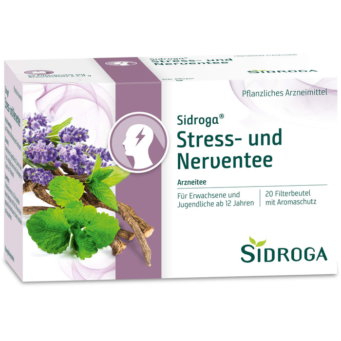 Sidroga Stress- und Nerventee, 20 St. Filterbeutel