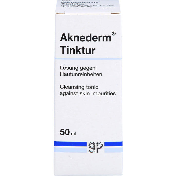 Aknederm Tinktur gegen Hautunreinheiten, 50 ml Lösung