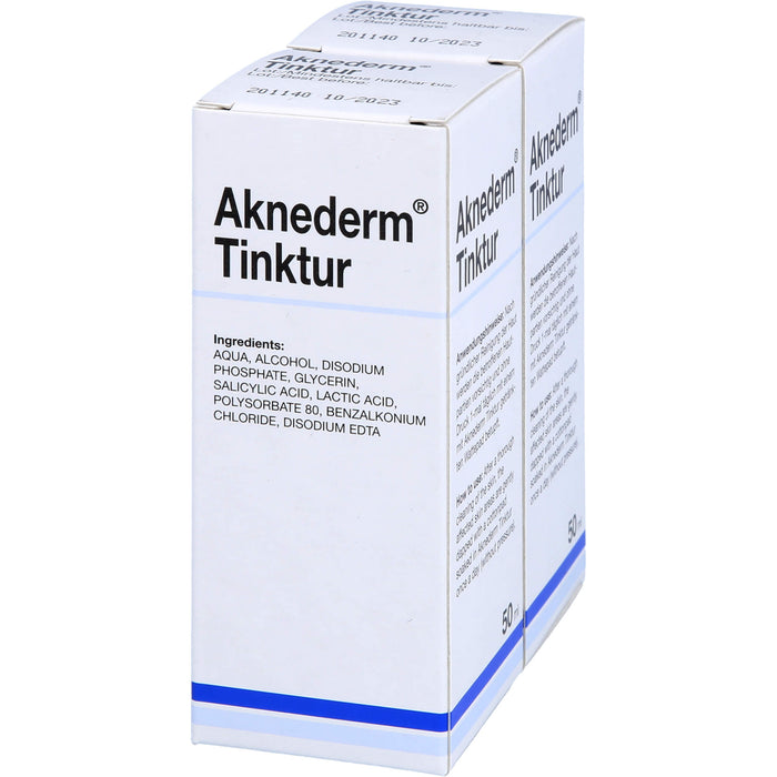 Aknederm Tinktur gegen Hautunreinheiten, 100 ml Solution