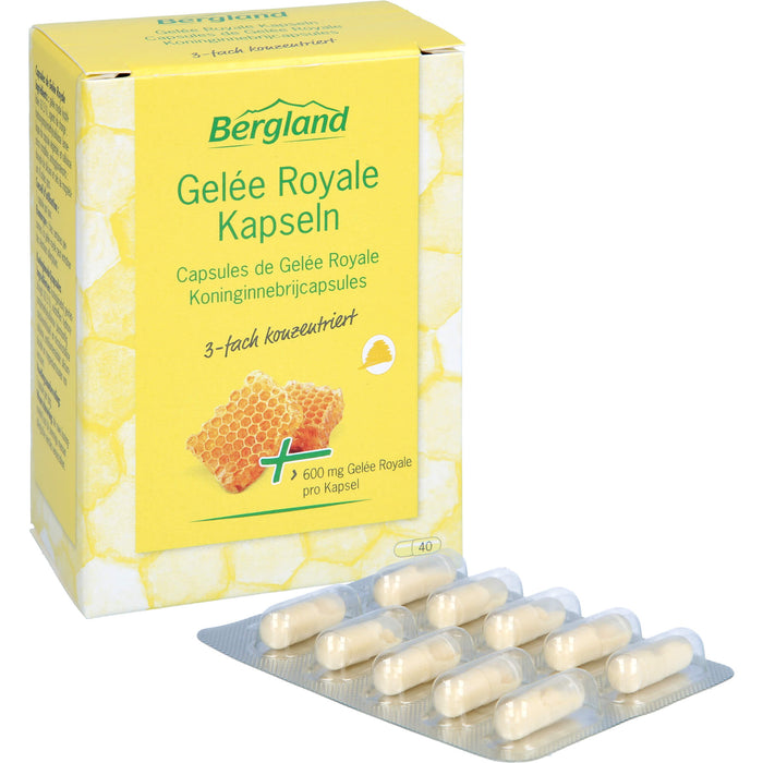 Bergland Gelée Royale Kapseln, 40 pc Capsules