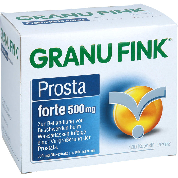 GRANU FINK Prosta forte 500 mg Hartkapseln, 140 pcs. Capsules