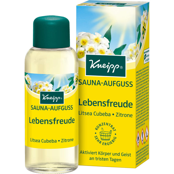 Kneipp Sauna-Aufguss Lebensfreude, 100 ml Lösung