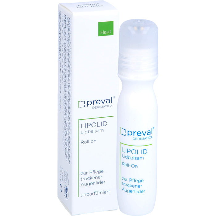 Preval Lipolid Lidbalsam Roll-On, 15 ml Creme