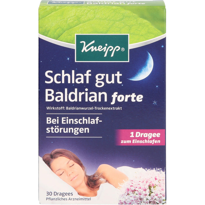 Kneipp Schlaf Gut Baldrian forte, 30 St. Tabletten