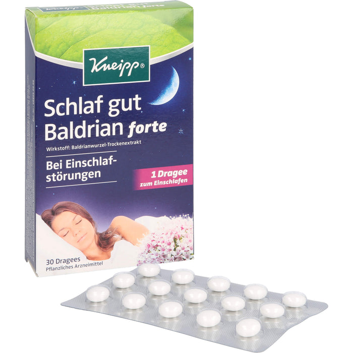 Kneipp Schlaf Gut Baldrian forte, 30 pc Tablettes