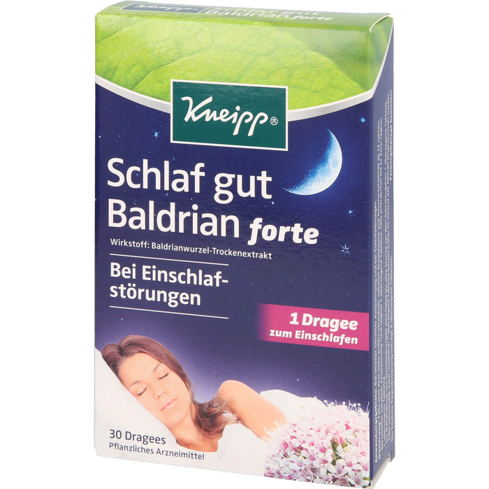 Kneipp Schlaf Gut Baldrian forte, 30 St. Tabletten