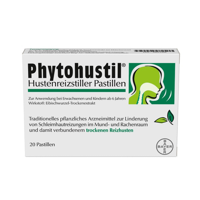 Phytohustil Hustenreizstiller Pastillen, 20 pc Pastilles