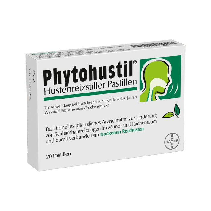 Phytohustil Hustenreizstiller Pastillen, 20 pc Pastilles