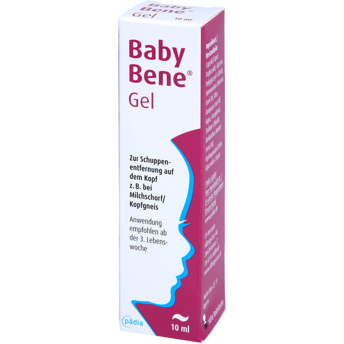 Babybene Gel zur Schuppenentfernung auf dem Kopf, 10 ml Gel