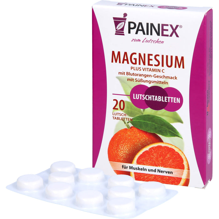 PAINEX Magnesium plus Vitamin C Lutschtabletten, 20 pcs. Tablets