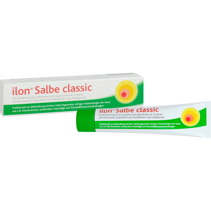 ilon Salbe classic bei leichten eitrigen Entzündungen der Haut, 25 g Onguent