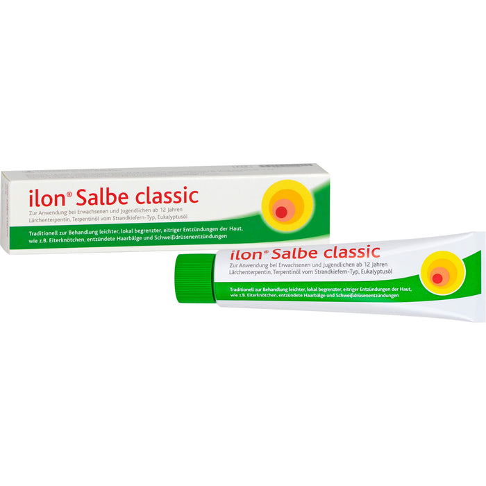 ilon Salbe classic bei leichten eitrigen Entzündungen der Haut, 50 g Ointment