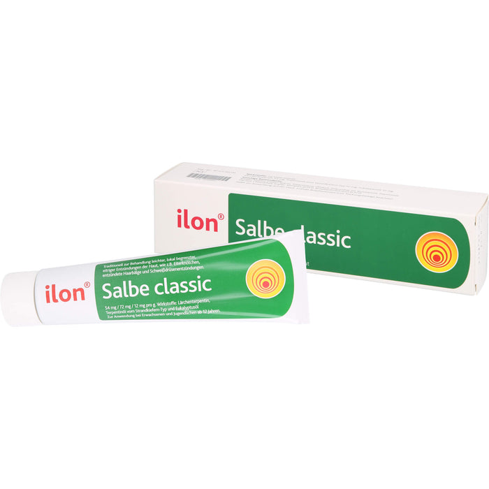 ilon Salbe classic bei leichten eitrigen Entzündungen der Haut, 100 g Ointment