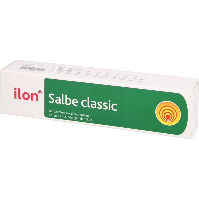 ilon Salbe classic bei leichten eitrigen Entzündungen der Haut, 100 g Onguent