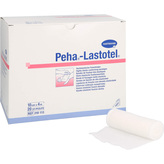 Peha-Lastotel Binde 10cmx4m, 20 St. Packung