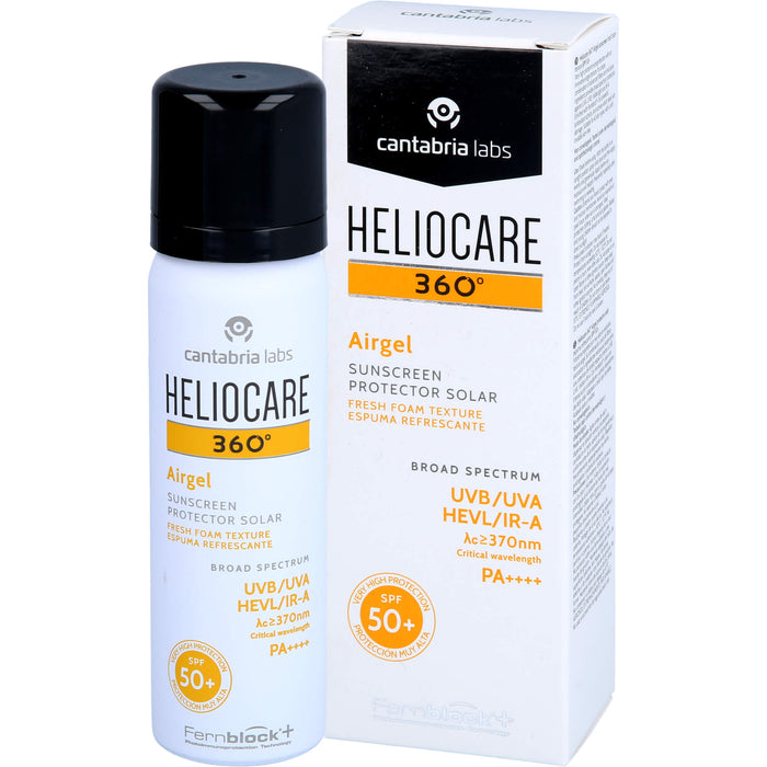 Heliocare 360 Airgel SPF 50+, 60 ml Schaum