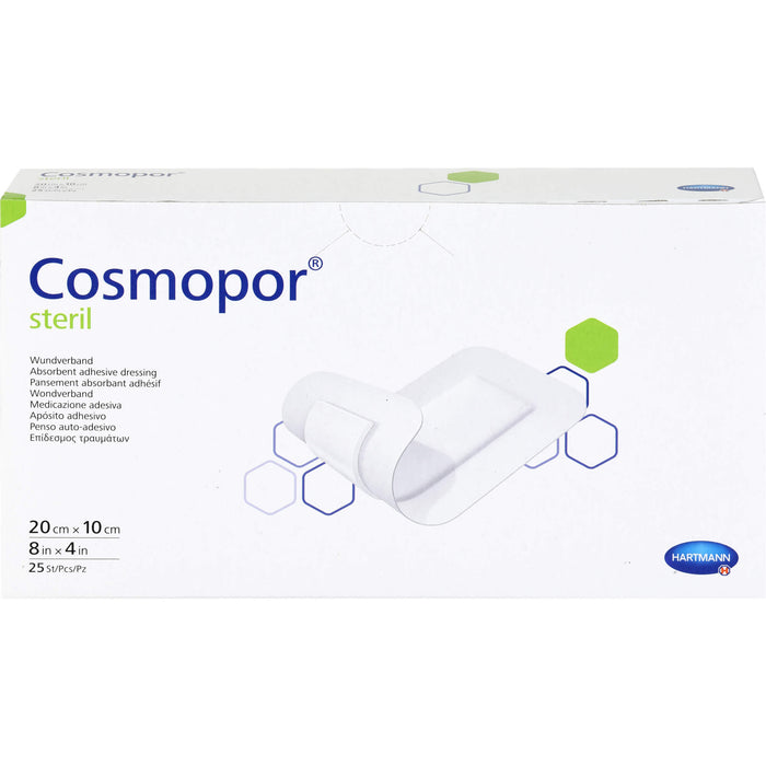 COSMOPOR steril 10x20cm CPC, 25 St PFL