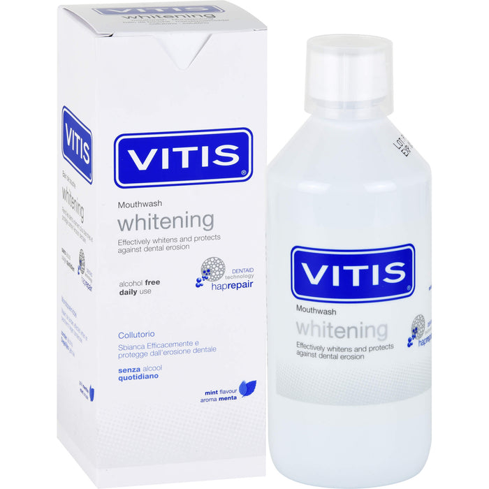 VITIS whitening Mundspülung, 500 ml MUW