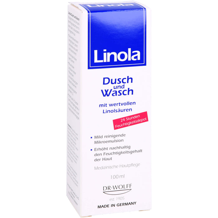 Linola Dusch und Wasch, 100 ml Gel