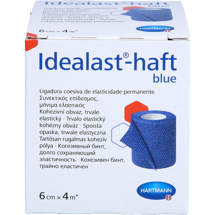 Idealast-haft color Binde 6cmx4m blau, 1 St BIN