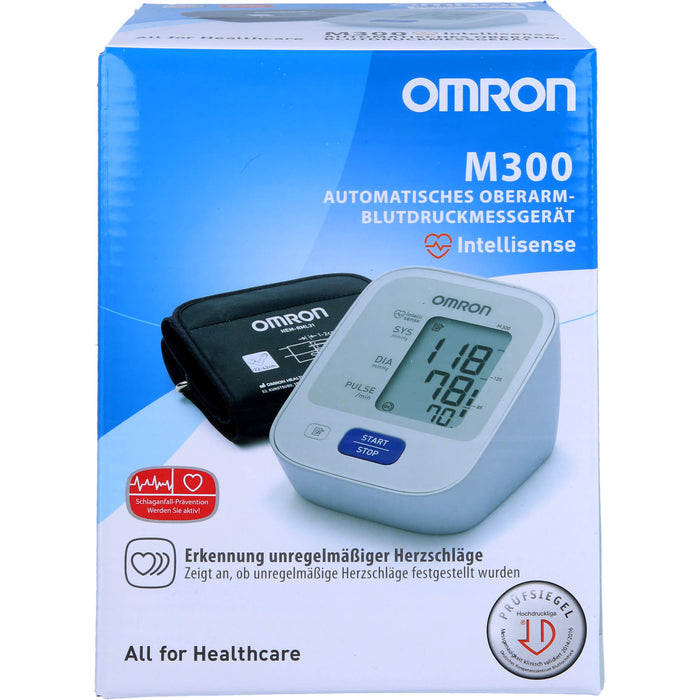 OMRON M300 Intellisense automatisches Oberarm-Blutdruckmessgerät, 1 St. Gerät