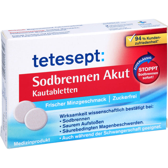 tetesept Sodbrennen Akut, 20 pcs. Tablets