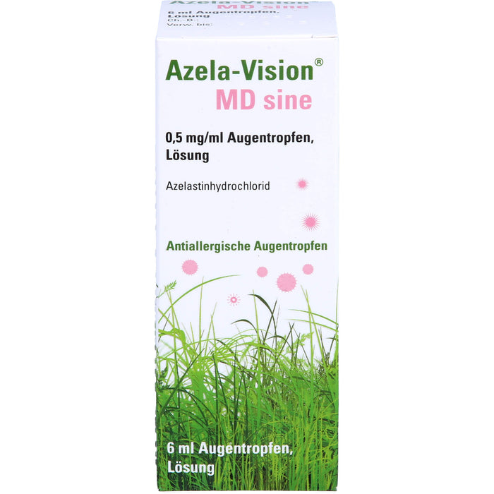 Azela-Vision MD sine 0,5 mg/ml Augentropfen, Lösung, 6 ml Lösung