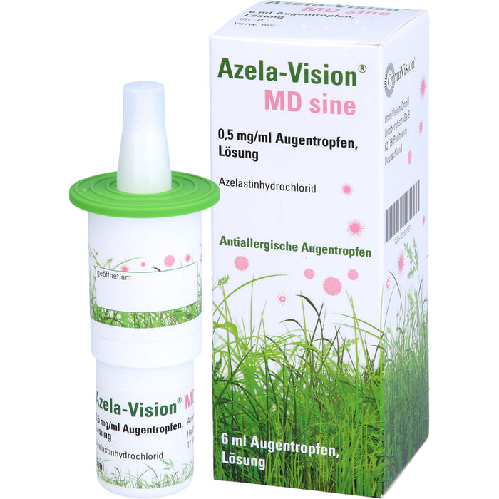 Azela-Vision MD sine 0,5 mg/ml Augentropfen, Lösung, 6 ml Lösung