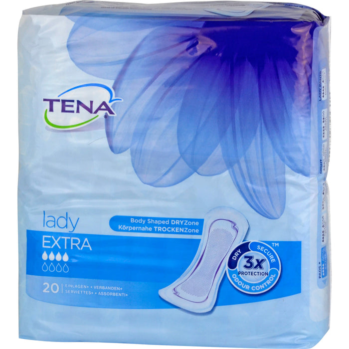 TENA Lady Extra Einlagen, 20 pcs. Insoles