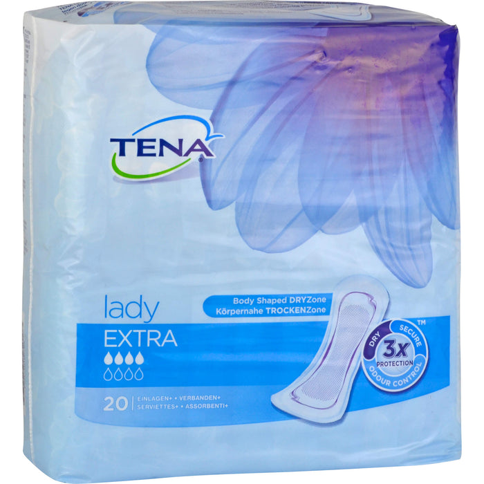 TENA Lady Extra Einlagen, 20 pcs. Insoles