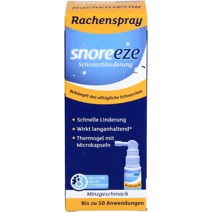 SNOREEZE RACHENSPRAY, 24 ml Solution