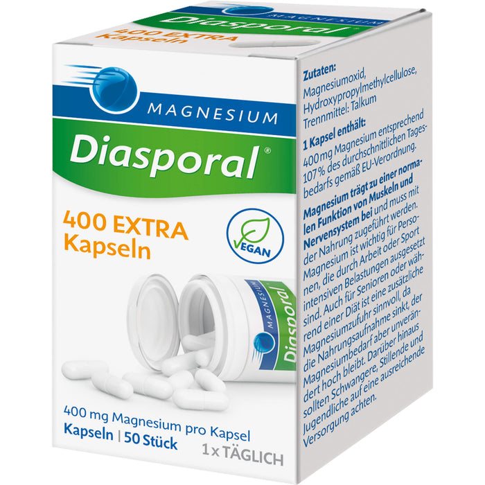 Magnesium-Diasporal 400 extra Kapseln, 50 pc Capsules